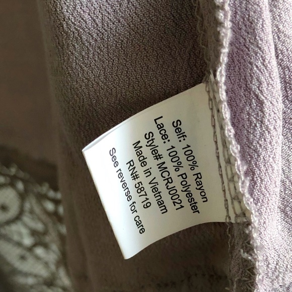 🆕NY Collection Lace-Trim Open Front Cardigan - Picture 5 of 6